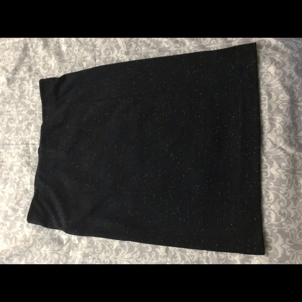 Ann Taylor Blue skirt with white specks